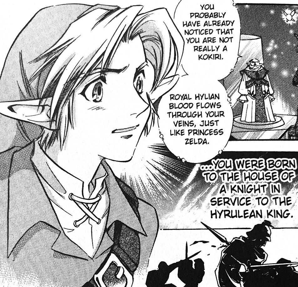 princess zelda ocarina of time manga